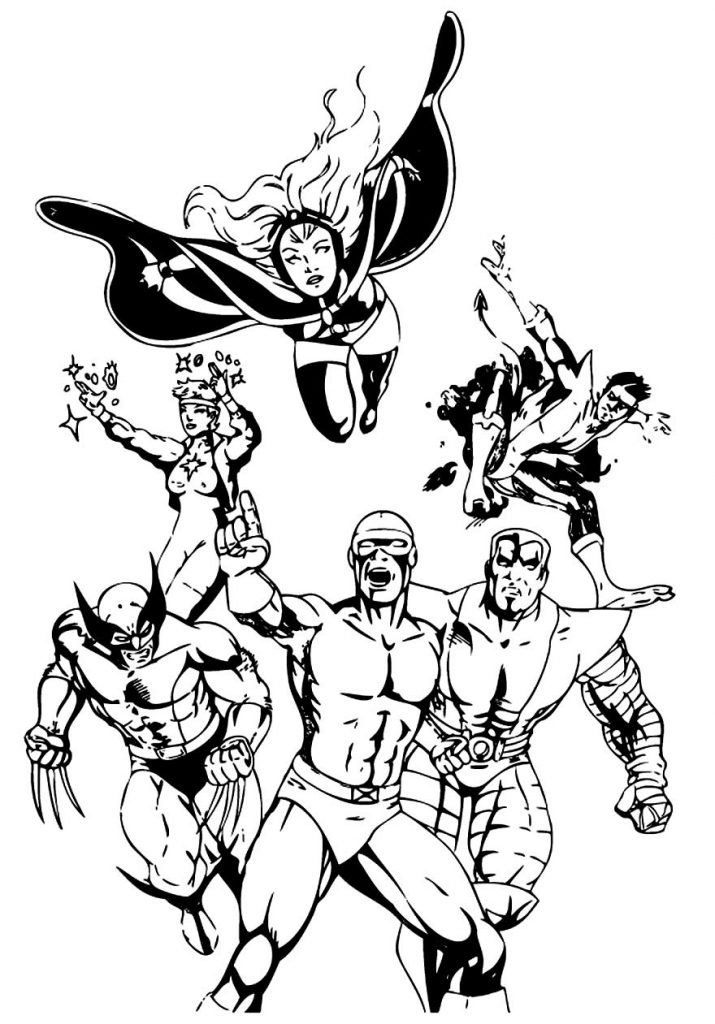 desenhos para colorir dos vingadores