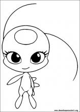 desenhos ladybug e cat noir para imprimir em preto e branco