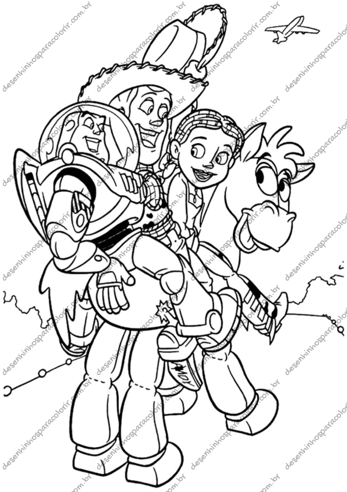 melhores desenhos toy story para imprimir grátis