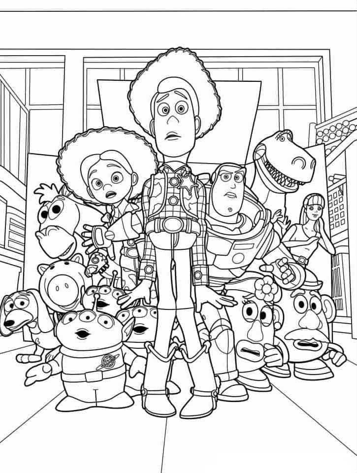 melhores desenhos toy story para imprimir grátis