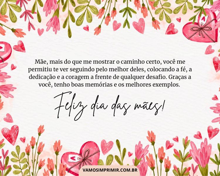 mensagem dia das mães para mãe que mora longe