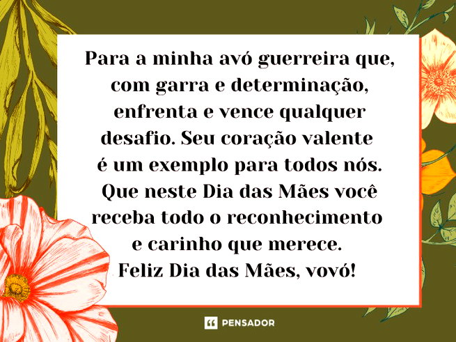 dia das mães vovó