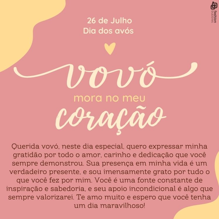 dia das mães vovó