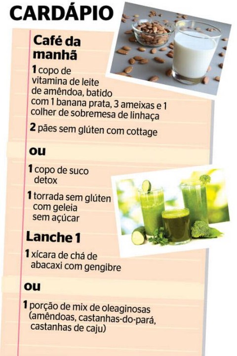 dieta para desinchar barriga rapido