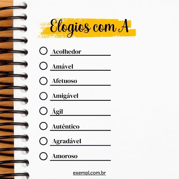 elogios com w vs elogios com v