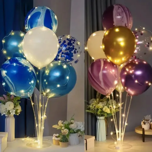 Decoração de parede com balões: painéis e franjas fáceis