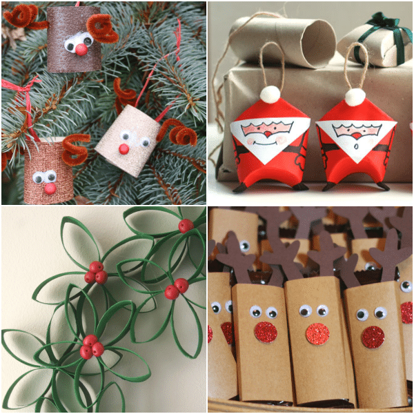 enfeites de natal com material reciclável