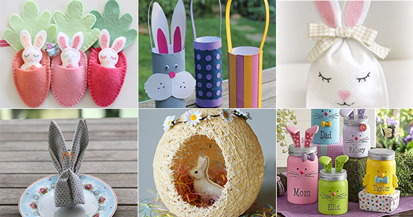 ideias criativas enfeites pascoa caseiros simples