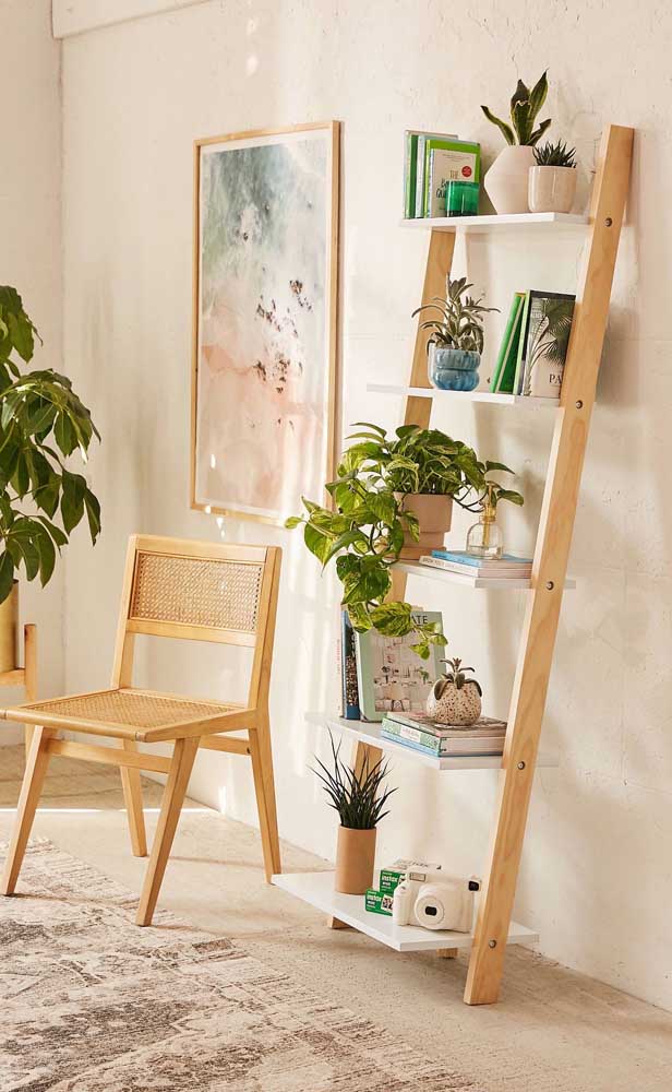 estante escada para escritorio