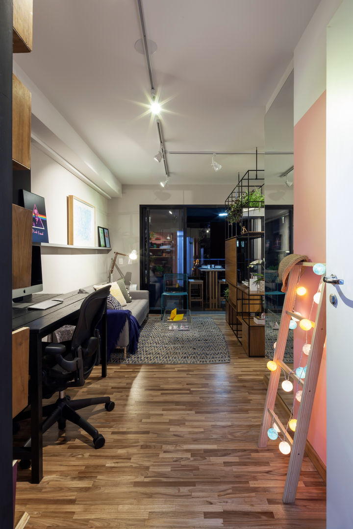 estante escada para escritorio