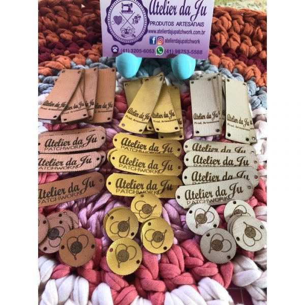 etiqueta para peças de crochê como fazer