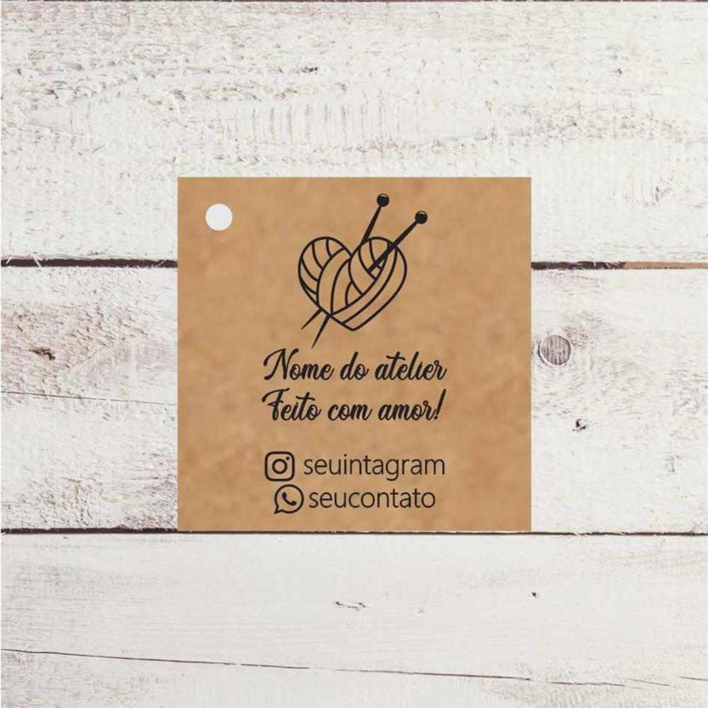 Como Calcular o Preço Justo de Peças de Crochê com Etiquetas Personalizadas