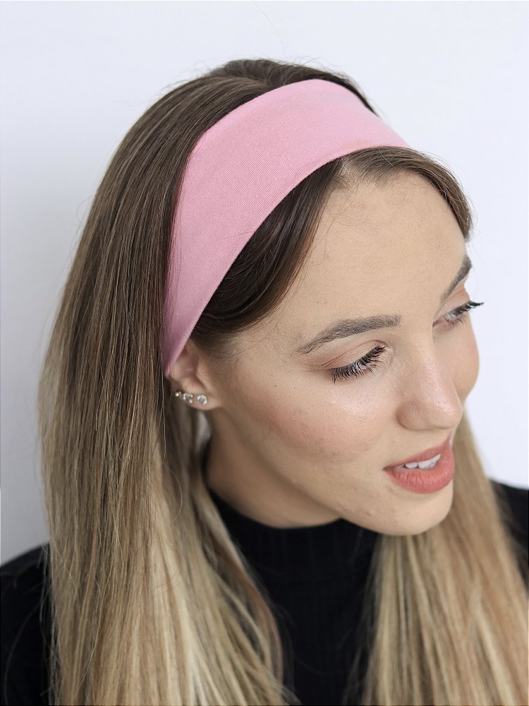 faixa de cabelo para maquiagem