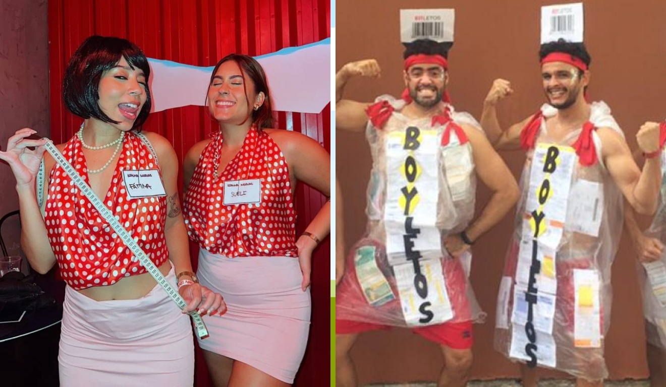 fantasia de carnaval simples
