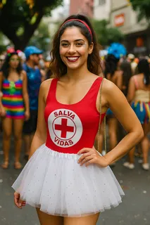 ideias fantasia salva vidas carnaval feminina masculina