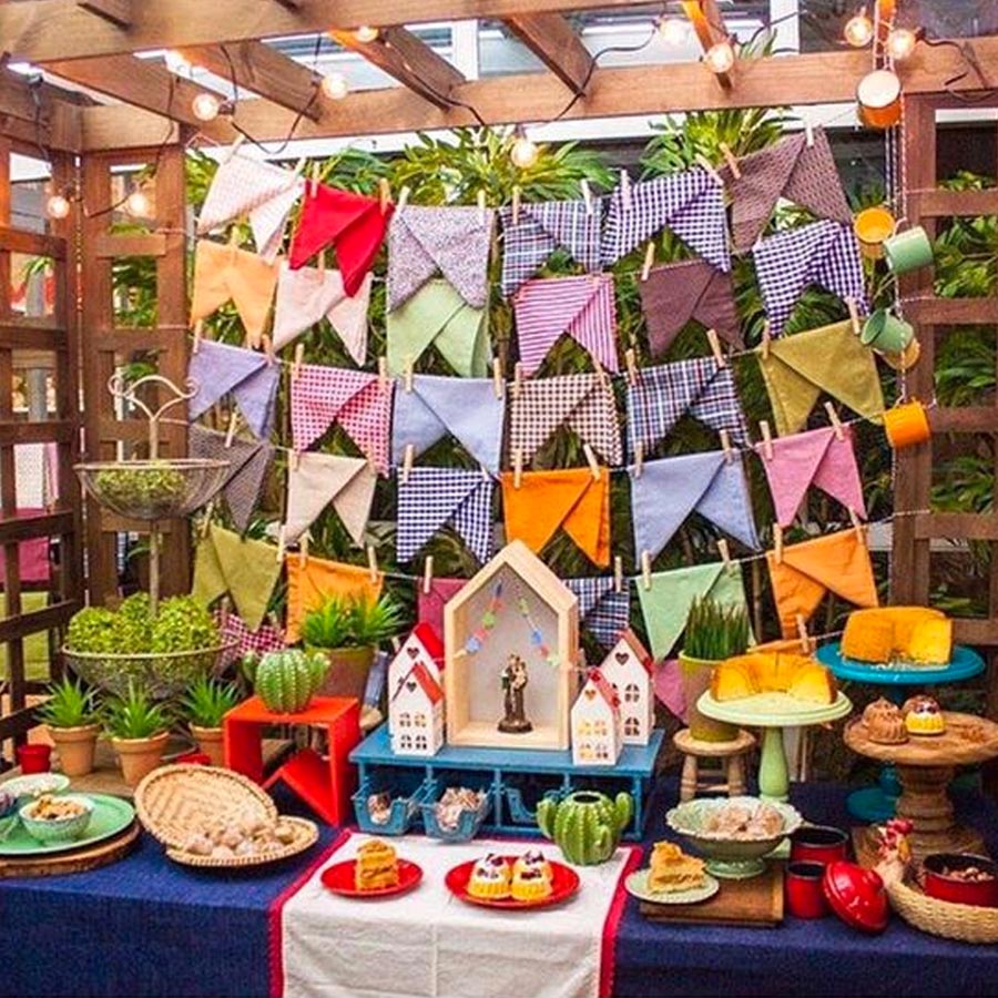 ideias de decoração para festa junina em casa