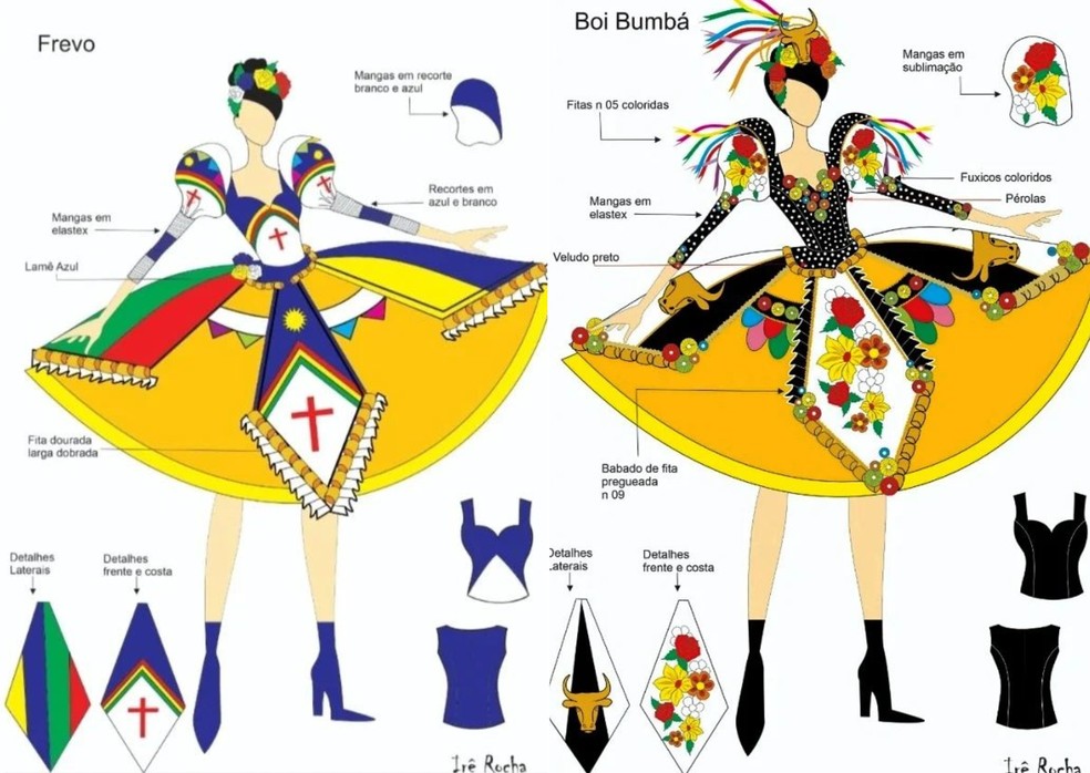 desenho festa junina vs ilustração digital festa junina