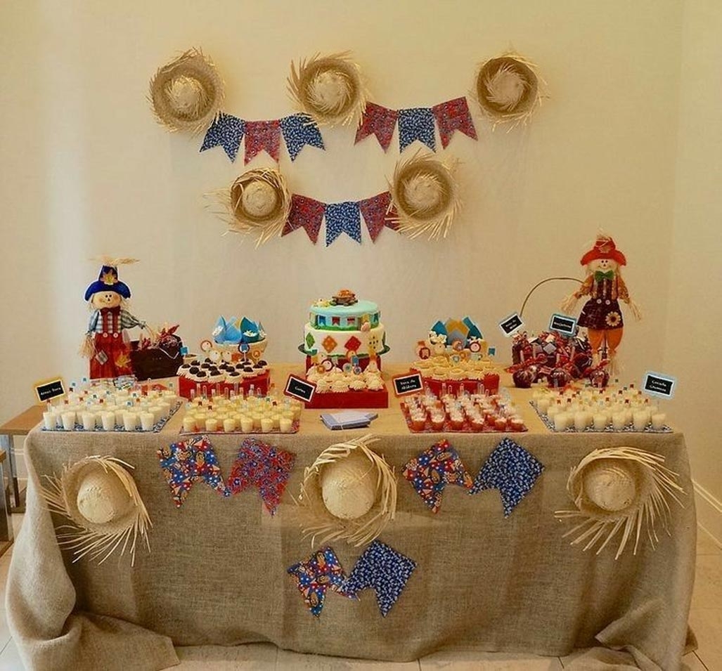 ideias criativas para decoração de festa junina em casa