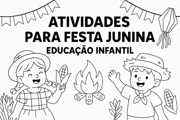 erros comuns ao imprimir desenhos de festa junina