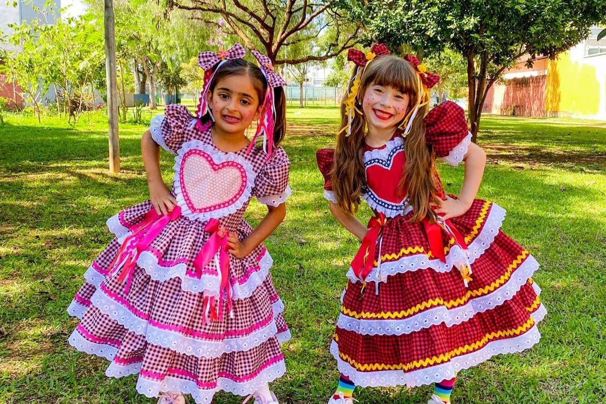 festa junina roupa infantil