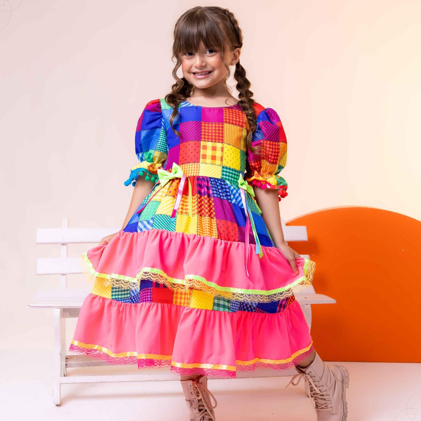 preço médio roupa festa junina infantil