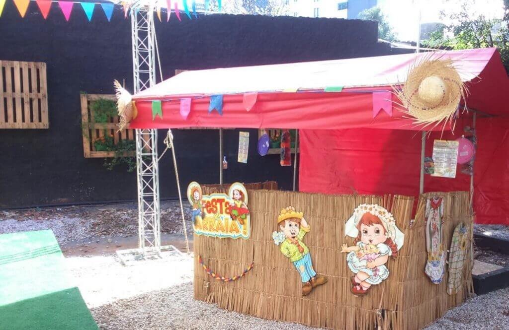 como fazer fogueira segura em festa junina no sítio