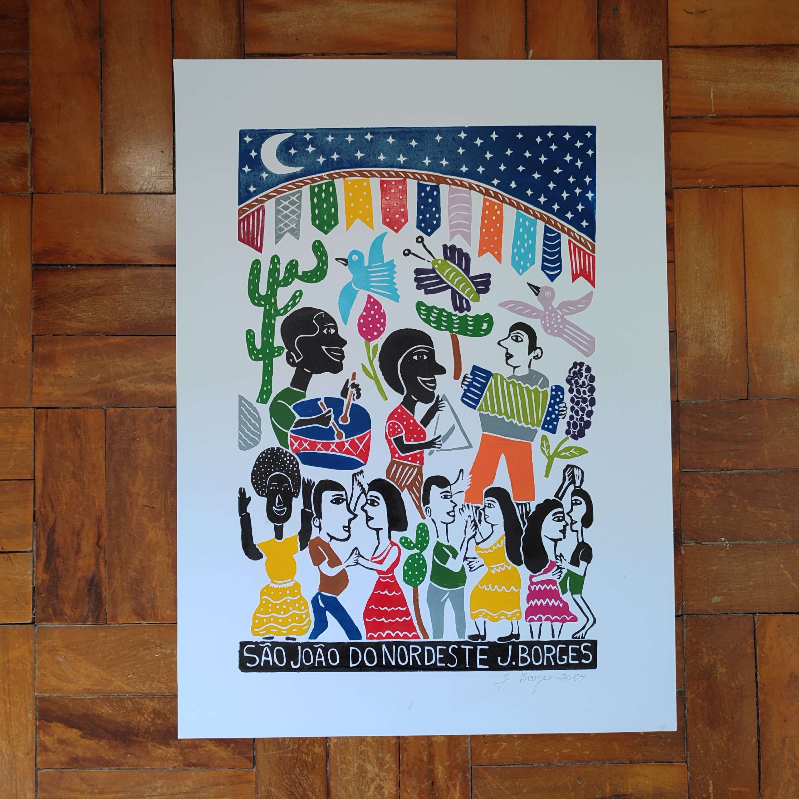 erros comuns ao fazer xilogravura fake para festa junina