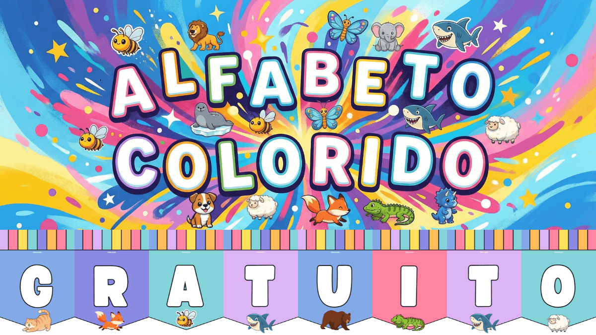 figuras com a letra d colorido