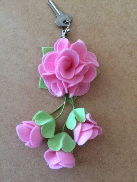 flor de feltro