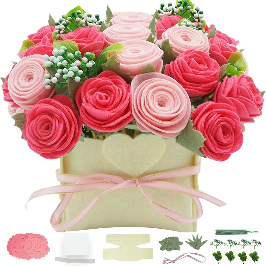 Guia Completo de Moldes Gratuitos para Flores de Feltro