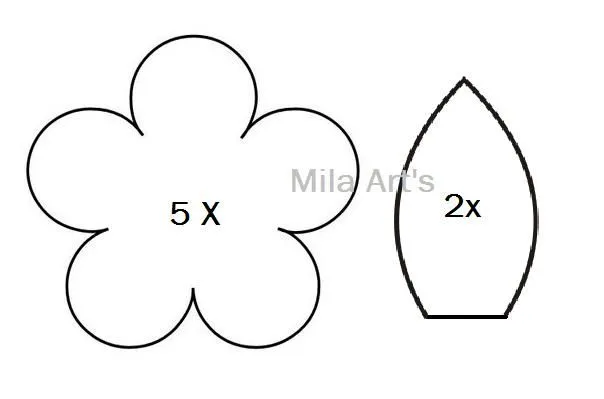 Tendências de Flores de Feltro para Artesanato
