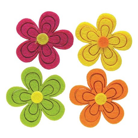 5 Tipos de Flores de Feltro para Fazer em Casa