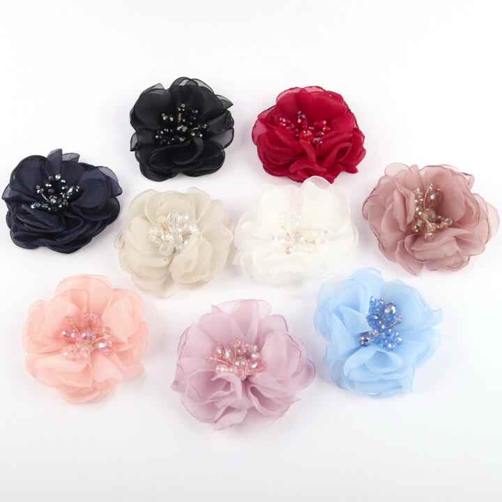 Os Melhores Tecidos para Criar Flores de Cabelo Duráveis e Bonitas