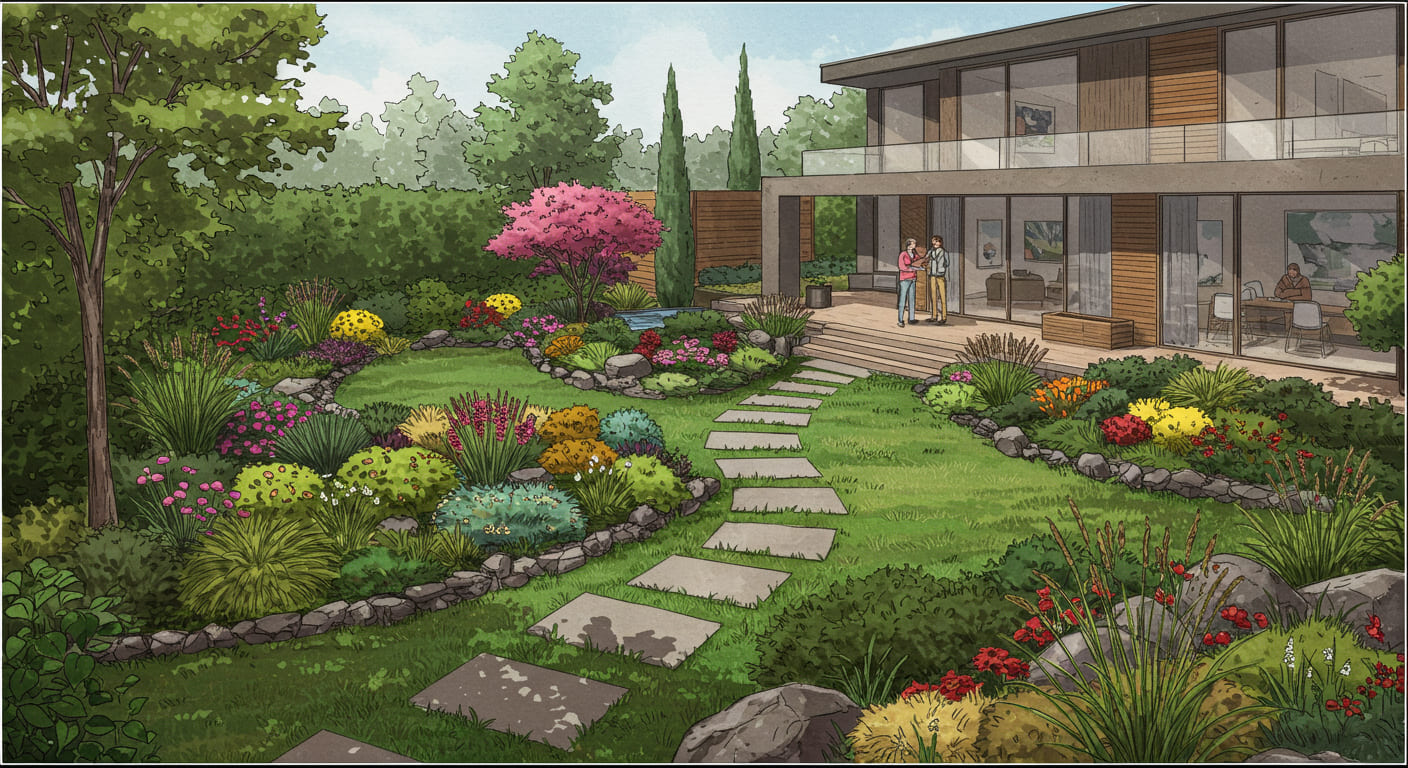 flores para jardim com sombra e que gostam de umidade