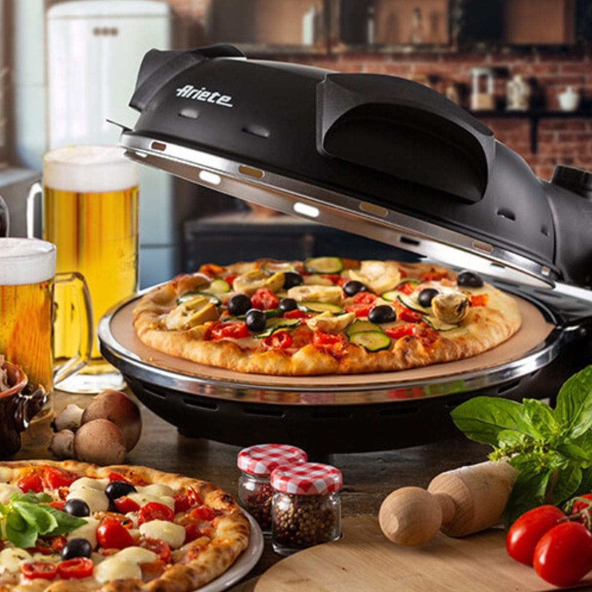 forno de pizza elétrico
