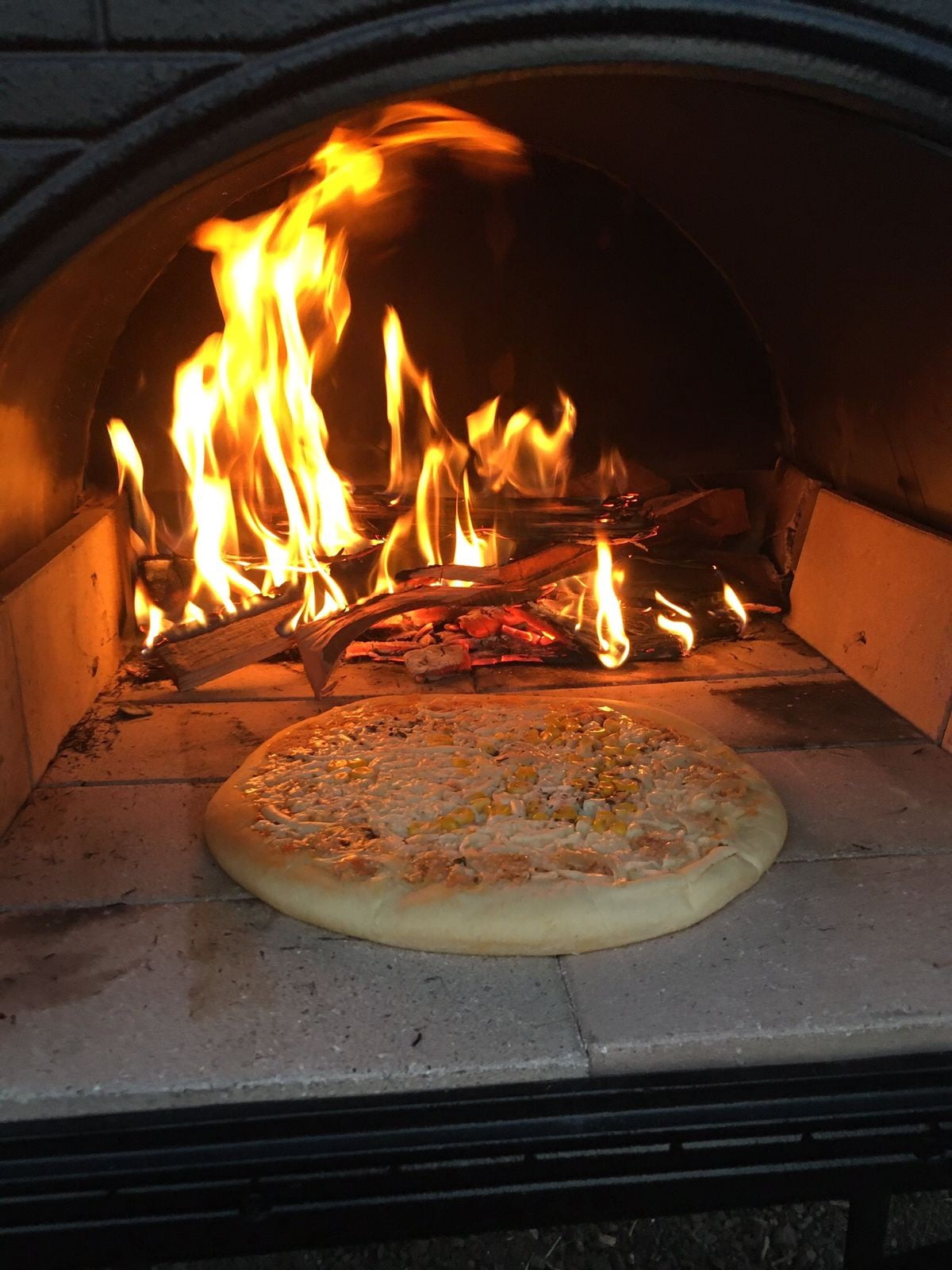 forno de pizza a lenha