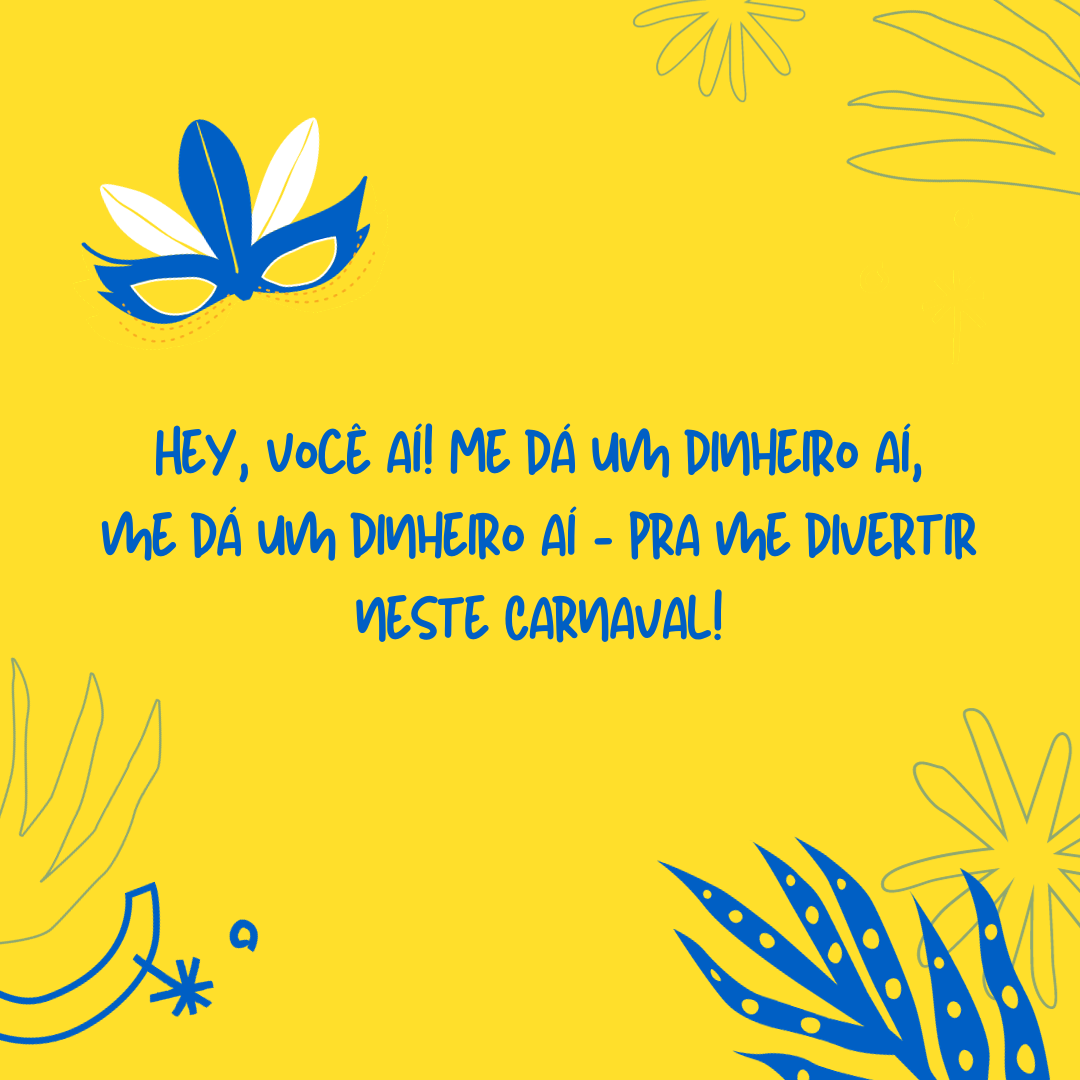 gastar muito dinheiro carnaval ou economizar