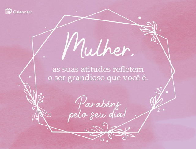 frases dia da mulher