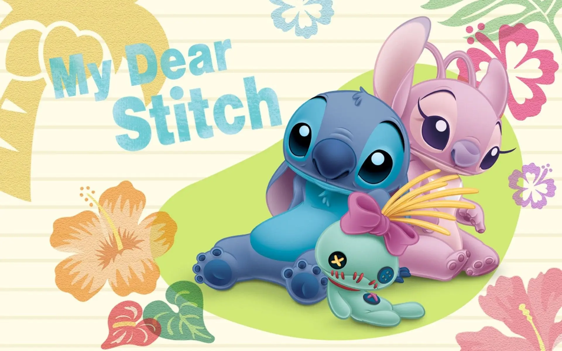 Stitch e Angel fundo