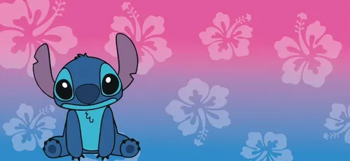 Fundo azul Stitch