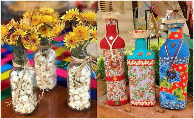 garrafas para decoração