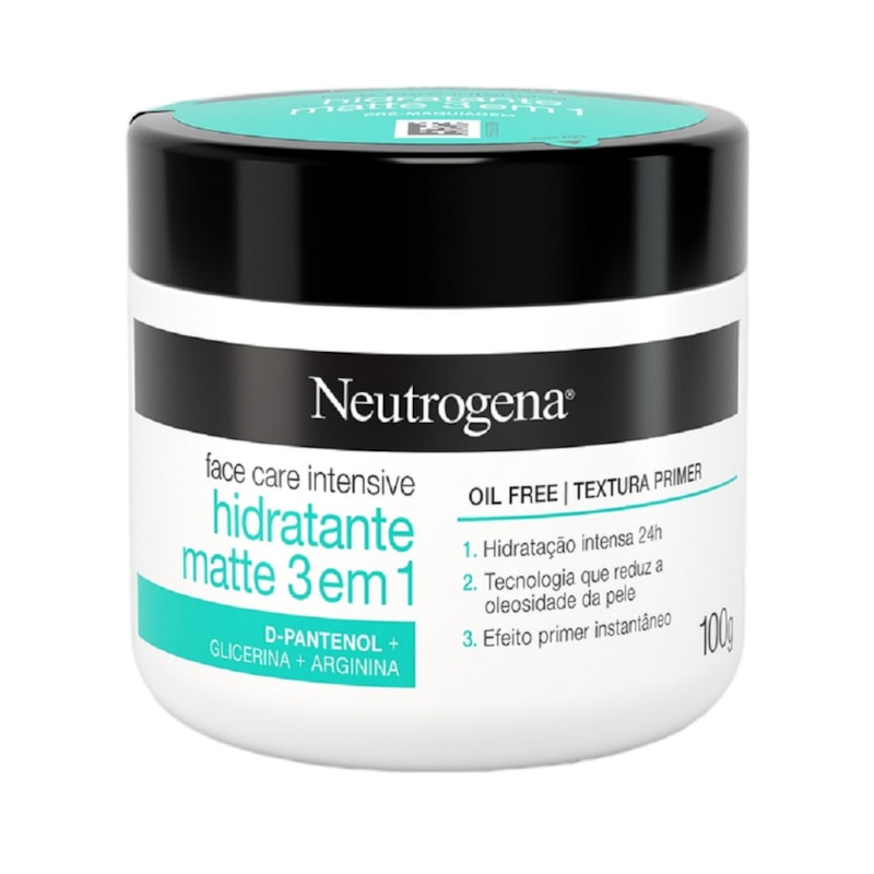 Neutrogena Face Care Intensive Matte 3 em 1