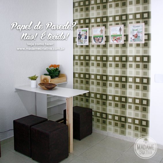 tecido na parede versus papel de parede qual melhor