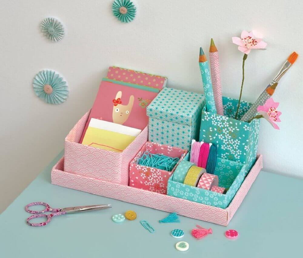 ideias de decoracao com caixa de sapato