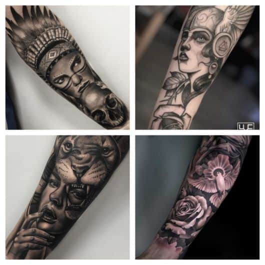 ideias tatuagem antebraço masculina feminina