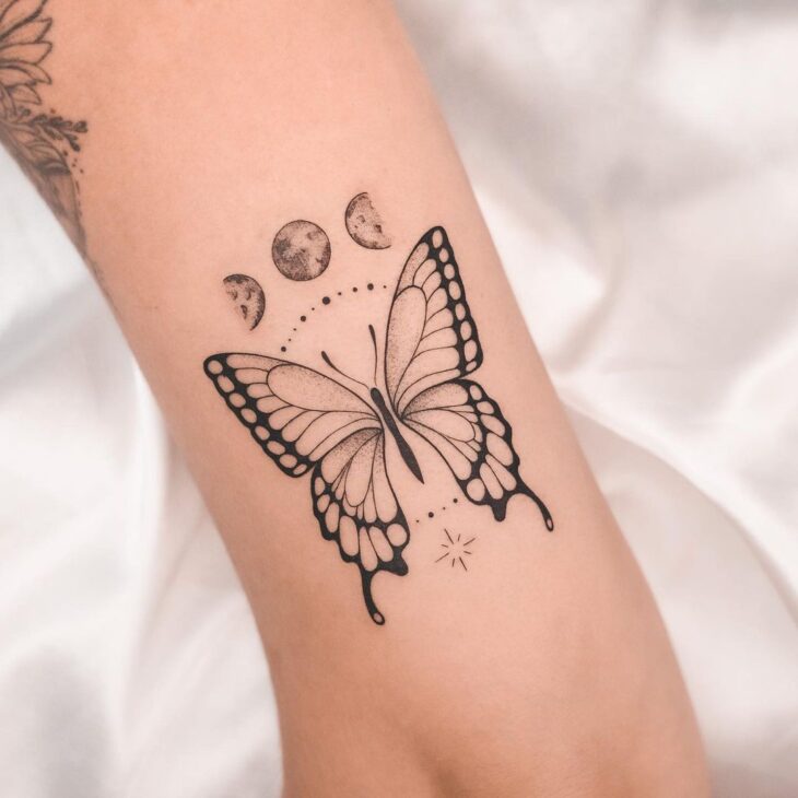 significado tatuagem borboleta atras da orelha