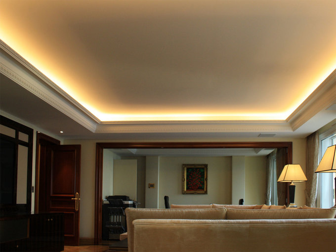 iluminacao indireta em sanca de gesso