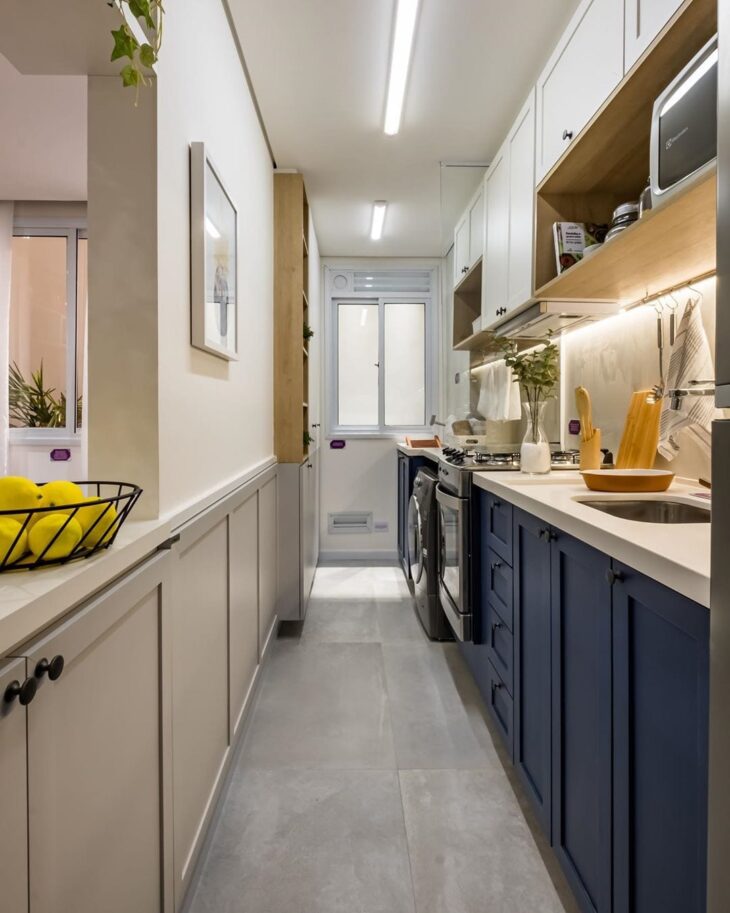 iluminacao para cozinha americana