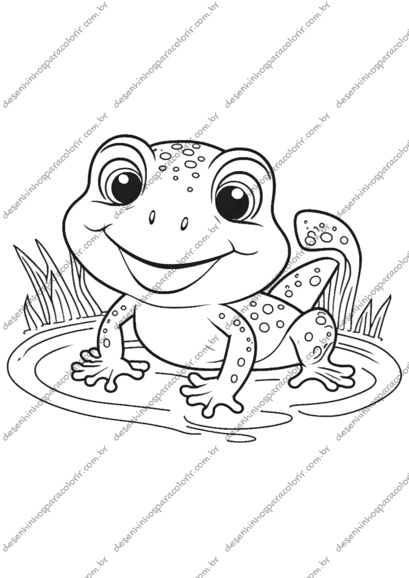 erros comuns ao colorir desenhos de sapo