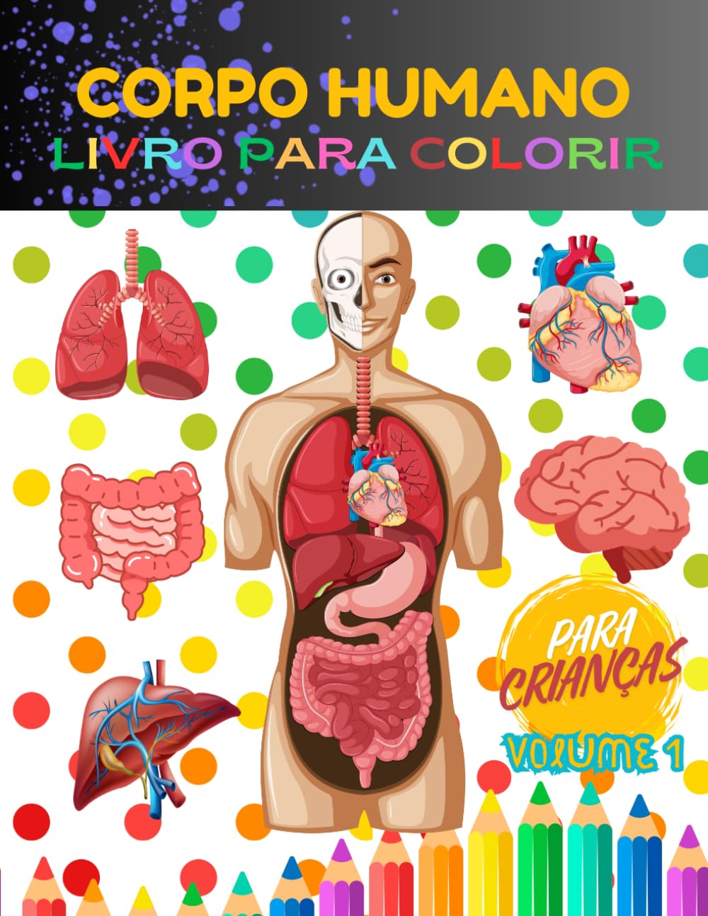 desenho corpo humano para colorir infantil vs adulto
